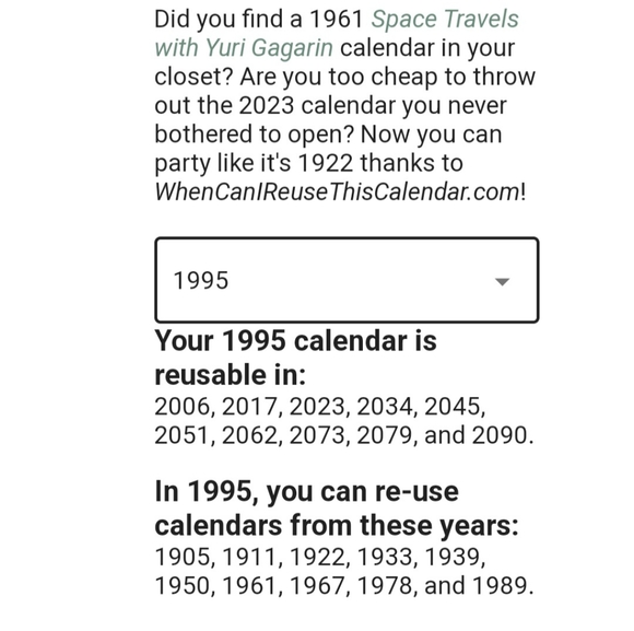 The Betsey Clark Friendship Calendar 1995 UNUSED frame the art HALLMARK Vtg. - Picture 2 of 12